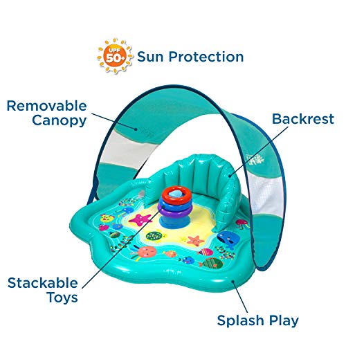 swim school splash mat