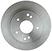 ACDelco Silver 18A101A Rear Disc Brake Rotor