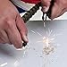 Balight Outdoor Survival Bracelet Cord Paracord Flint Fire Starter Scraper Whistle Gear Kits,Set of 1\2\5\10