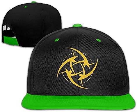 NIP Ninjas In Pyjamas Contract Color Classic Hip Hop Hat KellyGreen