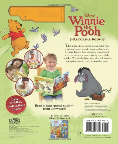 Winnie the Pooh Record-a-Book (Disney Winnie the Pooh)