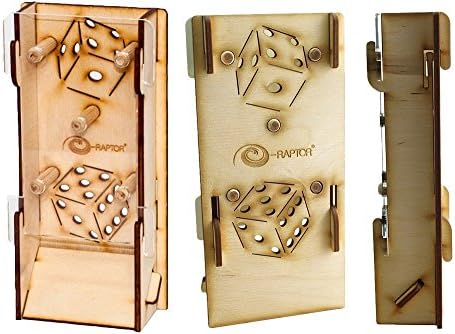 'Electric Raptor ERA93611 – Card Game Dice Tower – Slim