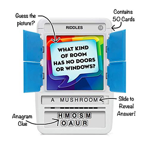 100 PICS Riddles Travel Game Guess 100 Riddles Flash Cards with
