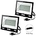 ZHMA 2 Pack 150W Led Flood Lights Outdoor, 12000LM Super Bright Work Light, IP66 Waterproof, 6500K Daylight White, Outdoor FloodLights for Backyard,Playground,Basketball Court
