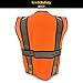 KwikSafety |Charlotte, NC| OFFICIAL Class 2 ANSI Hi Vis Safety Vest Orange L/XL