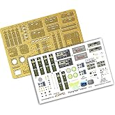 Voyage to the Bottom of the Sea Flying Sub Model Kit Photoetch and Decal Set PGX117