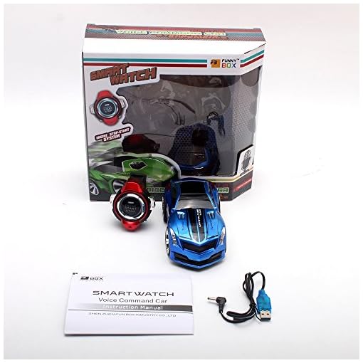Babrit Smart Watch Voice Control RC Car Creative Voice-activated RC Vehicles Scratch Resistance Intelligent Commanded by Voice Remote Control Car - Image 8