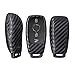 Ceyes Car Key Fob Cover Remote/Smart Key Cover Carbon Fiber Texture Key Cover Shell Skin for Mercedes Benz E-Class E200 E300 E400 E43 E63 S-Class S450 S560 S63/S65 AMG W213 W205 2 3 4 Buttons