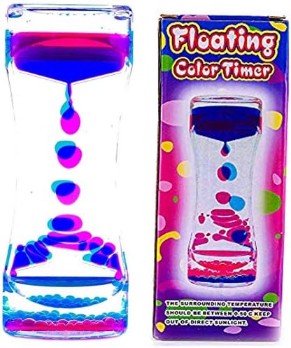 Yue Action Liquid Motion Bubbler Liquid Timer For Sensory Toys Fidget Toy Children Activity Calm Relaxing Desk Toys Anxiety Toys Autism Toys Adhd Fidget Toys Assorted Colors One Piece