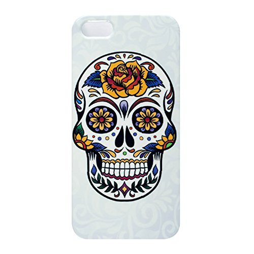 iPhone 5, 5s, SE Protective Slim Case. Mexican Calavera. Sugar Skull. - Thumbnail 6