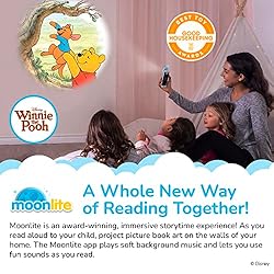 Moonlite Storytime Mini Projector with 4 Winnie The