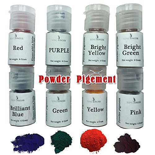 Highly concentrated Soap Making Set Soap dye - 8 Colors for Soap Colorant, 6 grams each Color,For Soap Making