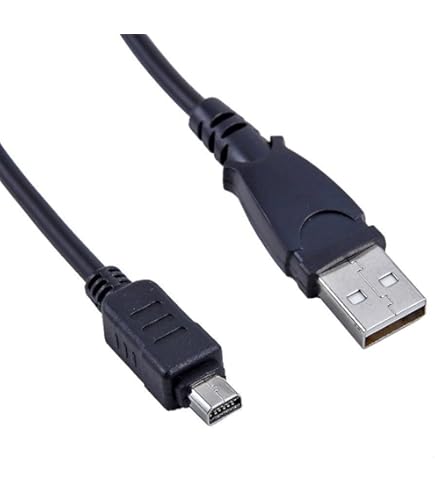 Amazon.com: USB Data Cable Cord Lead for Olympus Camera SP-570 UZ