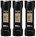 Axe Signature Shampoo - Daily Dandruff Defense - Oud Wood & Vanilla - Net Wt. 12 FL OZ (355 mL) Per Bottle - Pack of 3 Bottles