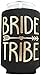 11pc Set. Bride Tribe and Bride Drink Coolers for Bachelorette Party, Bridal Shower and Wedding. 4mm Thick Bottle Sleeves, Can Coolies, Beverage Insulators (11pc Set, Black & Gold)