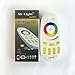 FUYUTEC Milight 2.4G 4-Zone LED Wireless RF RGBW Controller Touch Remote Not Include Batteris for Milight RGBW Led Bulbs Downlight Strip