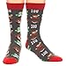 Bioworld Nintendo Super Mario All Over Print Crew Socks sock size 10-13 fits shoe size 6-12