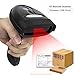 NETUM Wireless Barcode Scanner 2 in 1 2.4G Wireless & USB Wired 1D Laser Barcode Reader Handheld Bar Code Reader Cordless Rechargeable Bar Code Scanner for Computer MAC Laptop NT-1698W