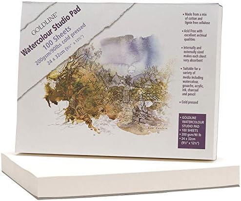 GoldLine Watercolour Studio Pad