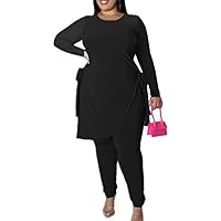 Max2co Women 2 Piece Outfits Floral Long Sleeves Open Front Cardigan Cover  up with Leggings High Waist Long Pants Set Black S at Amazon Women's  Clothing store