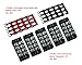 Screw Terminal Strip 600V + 400V Pre Insulated Terminal Barrier Strip Red/Black (25A 4P)