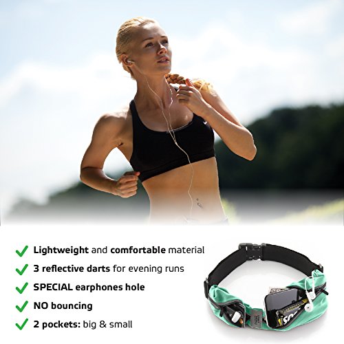 image for Sport2People Running Belt USA Patented. Fanny Pack for Hands-Free Work
