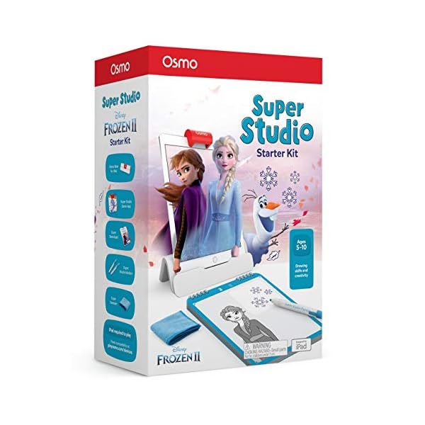 Osmo - Super Studio Disney Frozen 2 - Ages 5-11 - Learn to Draw - For iPad or Fire Tablet