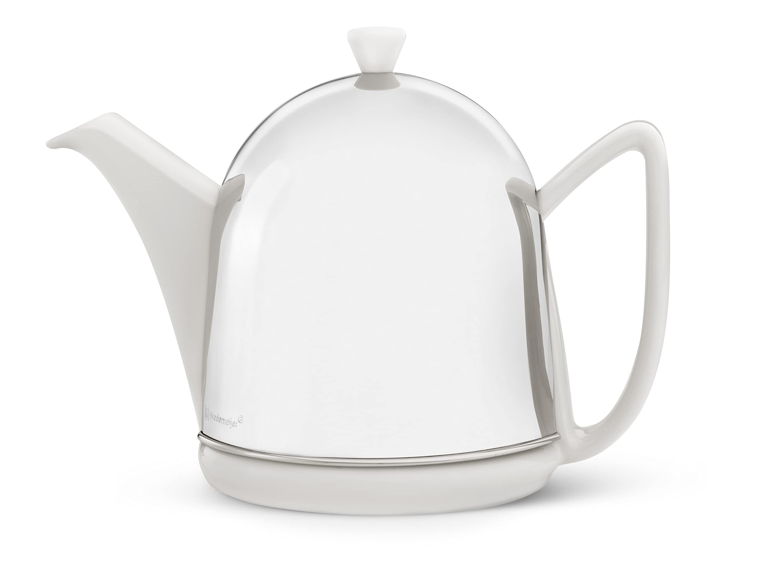 Bredemeijer 1510W Teapot Manto 1.0L, spring white, Stainless Steel