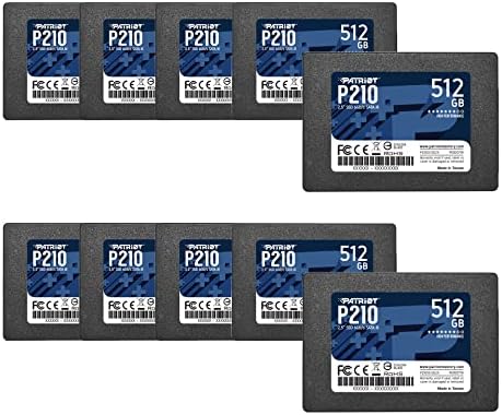 Patriot Memory P210 512GB SATA SSD Internal Solid State Drive