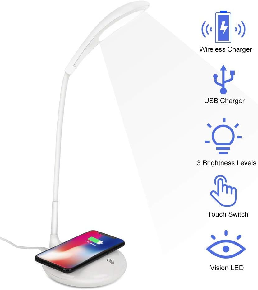 Best led desk lamp with wireless charger