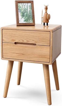 All Solid Wood Bedside Table Nordic Oak Bedside Storage Cabinet Modern Minimalist Bedroom Mini Cabinet Product Only Includes Shoe Rack Amazon Co Uk Kitchen Home