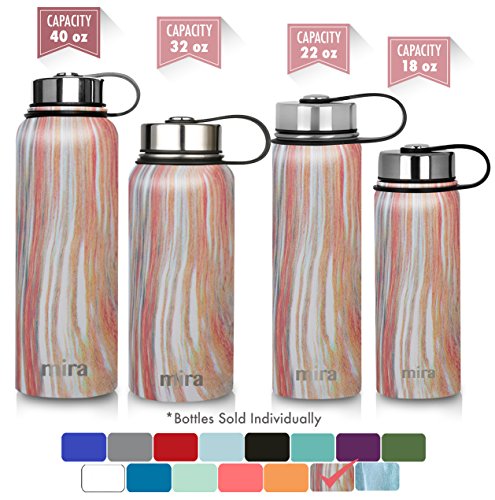 Mira 32 oz stainless steel vacuum insulated wide mouth …