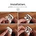 elago Upgraded Dust Guard Compatible with AirPods (Matte Gold, 2 Sets) – Dust-Proof Film, Luxurious Looking, Must Watch Easy Installation Video, Protection from Metal Shavings [US Patent Registered]