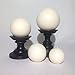 ILY Nature's Light Natural & Unscented White Soy Pillar Ball Candle 36 Hour Burn Time 3.15 Inch 0.6 lb Grown and Made in The USA