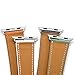 Balerion-Double Tour Watch Band,Genuine Leather Watch Band for APP Watch Series 1 Series 2 Series 3 Series 4-38mm/40mm Double Tour White