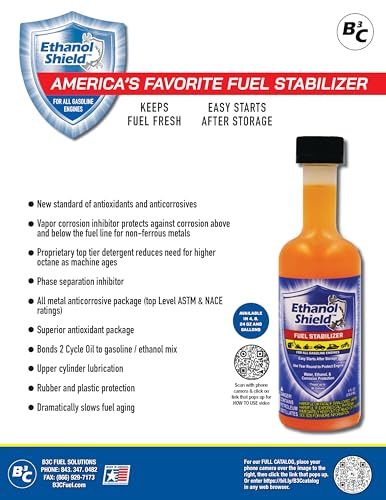 Ethanol Shield Fuel Stabilizer, 24 oz (2 Pack) Keeps Fuel Fresh, Gasoline photo 7