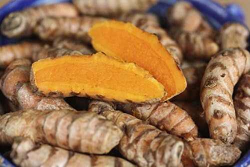 (1LB) Turmeric Root (Curcumin) - Whole Raw Organic Root - Grown By Bhanu Indian Grocery in California | Free Shipping USA| (1 LB)