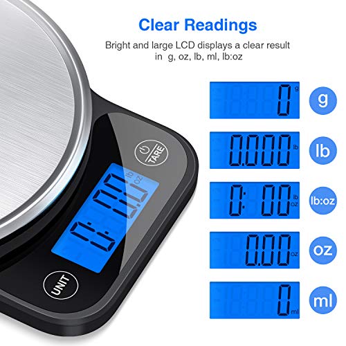 Nicewell Food Scale, High Accurate Digital Kitchen Scale with Pastry