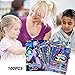 100pcs Poke Cards TCG Style Card, mega ex Cards Full Art, Includes 59 ex Cards 20 mega ex Cards 20 gx Cards 1 Energy Card Look alikes