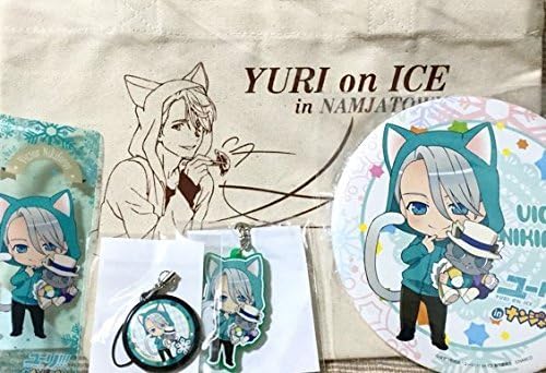 Amazon ユーリ On Ice ナンジャ ヴィクトル ニキフォルフ ガラポン フルコンプセット アニメ 萌えグッズ 通販