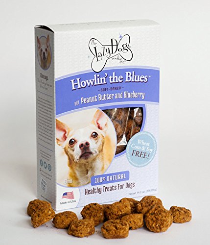 The Lazy Dog Cookie Company Howlin' the Blues, 7 Ounce Boxes (Pack of 1)