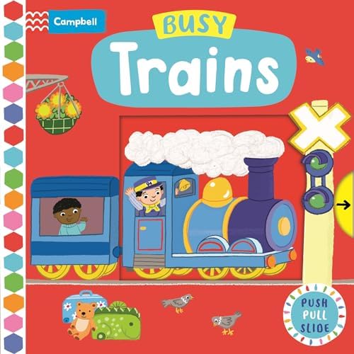 英語絵本 Cambell Busyシリーズ22冊 Amazon.com: Busy Trains (Campbell Busy Books, 59): 9781529084665