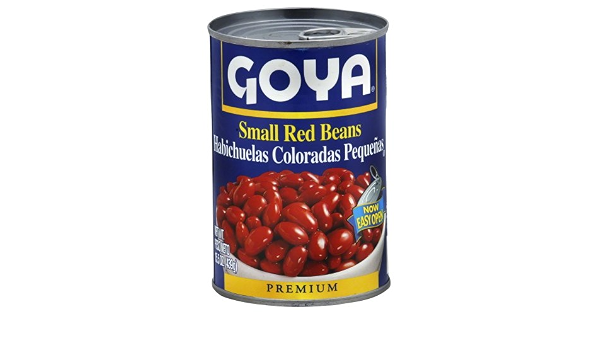 Goya small Red beans canned 15.5oz (041331124201)