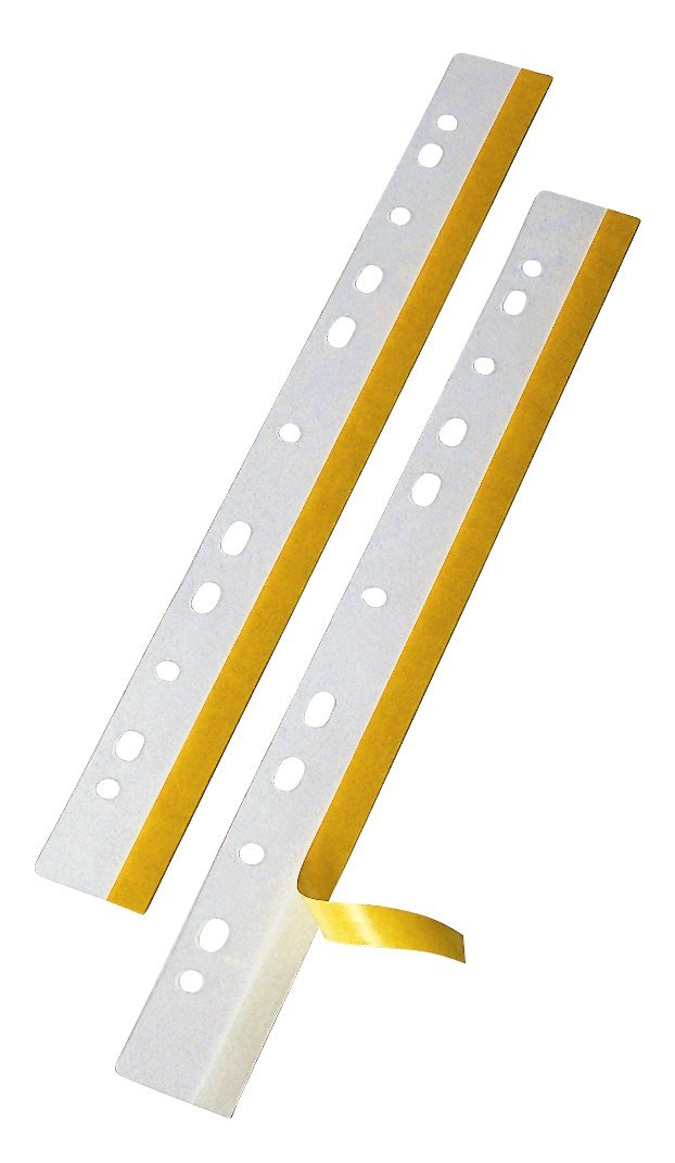 Veloflex 2001000 Adhesive Strips, DIN A4 Self-Adhesive 292 mm/Pack of 10/Transparent
