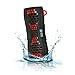 EMB ES900BT Water Resistant Super Loud Portable Bluetooth Speaker (Red)