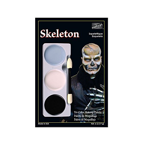 Costumes For All Occasions DD451 Tri Color Palette Skeleton