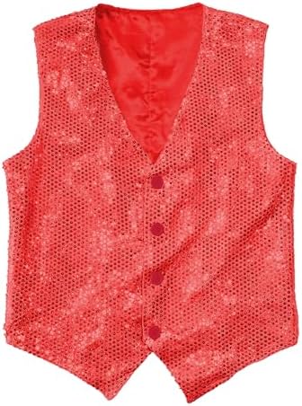 Amazon.com: Dress Up America Sequin Vest for Men and Women