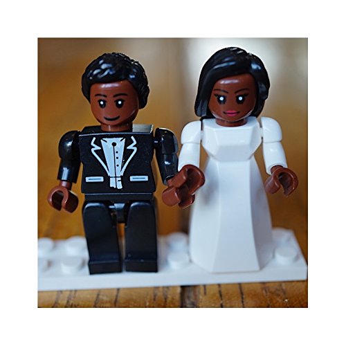Brick'Em Young Bride & Groom Figurine