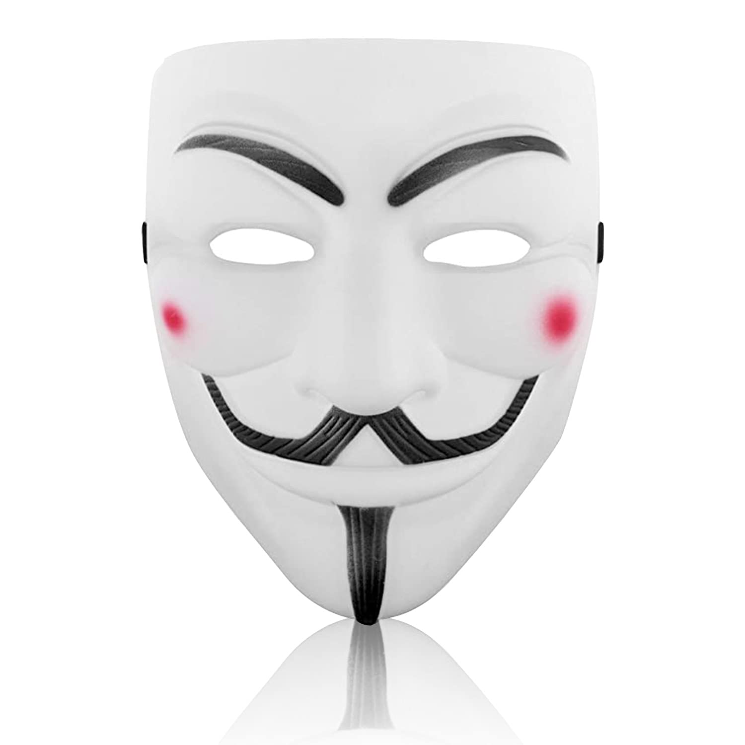Hacker Mask for Costume Kids - V for Vendetta Spy Ninja Mask Anonymous Guy Masks for Halloween