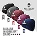 ARMORAY Skull Cap Beanie for Cold Weather | Moisture Wicking Lightweight Beanie for Men | Mens Hiking Beanie, Snowboarding Beanie, Cycling Beanie, Helmet Liner & Running Beanie for Women (Black)